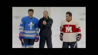 Roch Voisine impressionnant au hockey