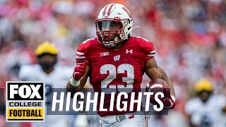 Jonathan Taylor & No. 13 Wisconsin dominate No. 11 Michigan | FOX COLLEGE FOOTBALL HIGHLIGHTS