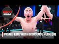 Yusaku Kinoshita ends the night with incredible TKO #DWCS