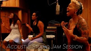 Chrisette Michele&#39;s Acoustic Jam Session Pt. 2 | Special TLC &quot;Waterfalls&quot; Cover
