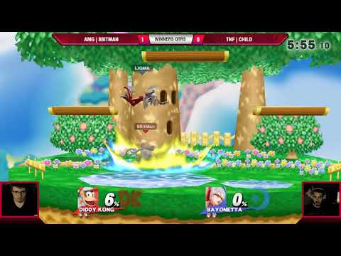 VS Weekly 8/16/18 - Winners Qtrs - AMG | 8BitMan (Diddy Kong) vs TNF Child (Bayonetta) - Smash 4