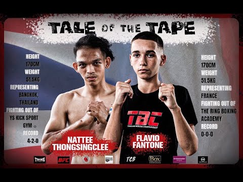 TBC Fight Night 1 - Bout 1 (Flyweight Fight) - Flavio Fantone v Nattee Thongsingclee
