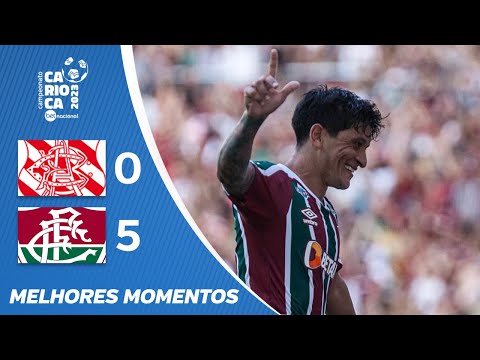 BANGU 0 x 5 FLUMINENSE - MELHORES MOMENTOS - CARIOCÃO BETNACIONAL 2023