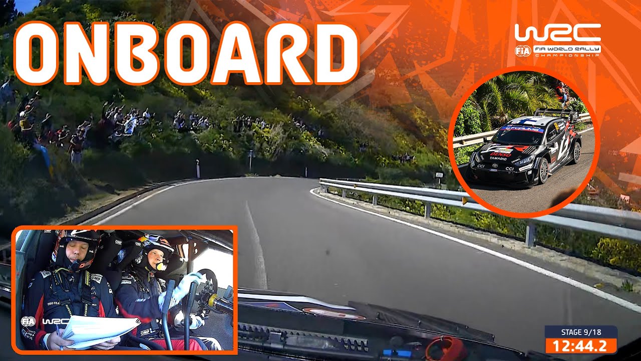 FULL ONBOARD - SS9 Rovanperä/Halttunen | WRC Rally Islas Canarias 2025