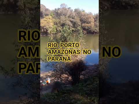 ESSE É O RIO PORTO AMAZONAS NO PARANÁ NA REGIÃO DE CURITIBA.