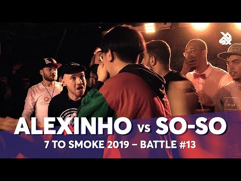 ALEXINHO vs SO-SO | Grand Beatbox 7 TO SMOKE Battle 2019 | Battle 13