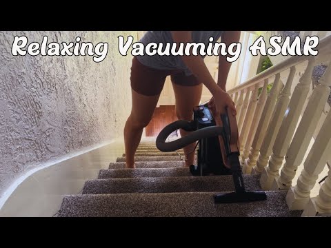 Stair Vacuuming with Kenmore for Relaxing Sleep - ASMR Vacuum Sounds with Soothing Suction Noise