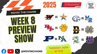 Week 8 Preview Show | 2025 South Carolina High School Football