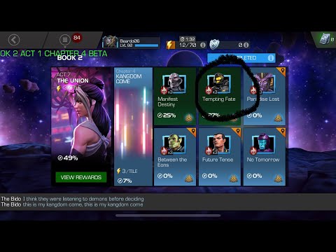 (Mcoc) Act 7.4.2 Beta easy path, easy clear itemless fun to watch #77