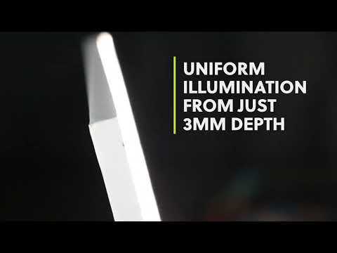 LED LIght Sheet - Thin, Bright & Even Illumination