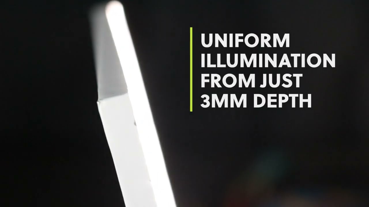 LED LIGHT SHEET - Thin, Bright & Even Illumination