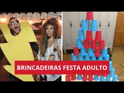 BRINCADEIRAS PARA FESTA DE ADULTO