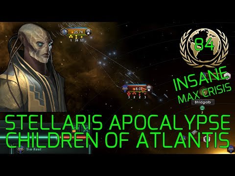 Chasing Stations :) - Stellaris Apocalypse Roleplay CHILDREN OF ATLANTIS Grand Admiral Insane #84