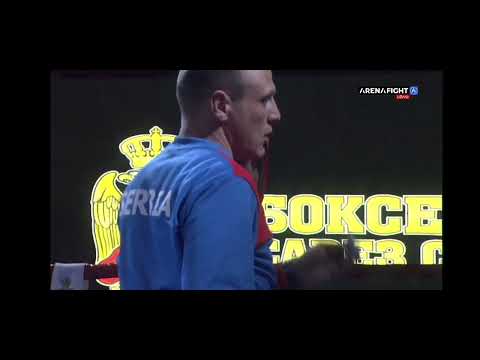 Maksimović Nikola(SRB) vs Idrizovic Jasmin (MNE) 48kg Omladinska zlatna rukavica 2023.god juniori