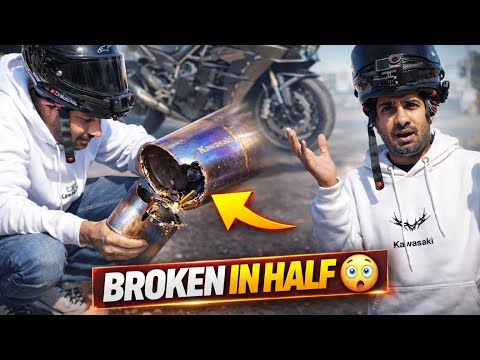 H2 KA EXHAUST TOOT GAYA | ZS MOTOVLOGS |