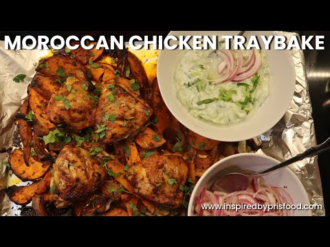 MOROCCAN CHICKEN TRAYBAKE  - (WOOLWORTHS) IN THE BAG MEAL KITS