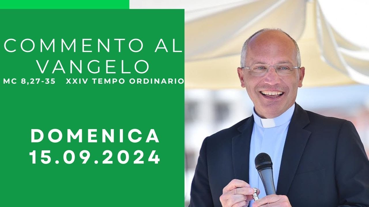 Lectio divina, XXIV domenica del tempo ordinario, anno b, don Andrea Vena