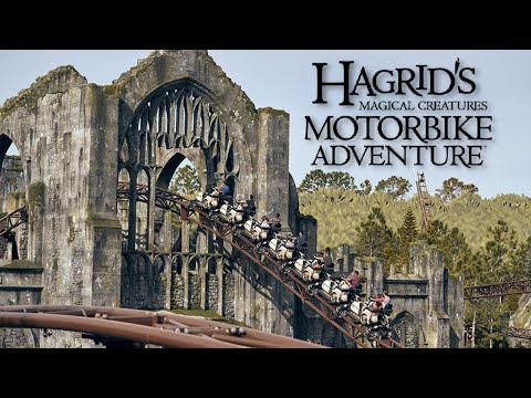 Video review of Hagrid's Magical Creatures Motorbike Adventure by Wabash Coasters