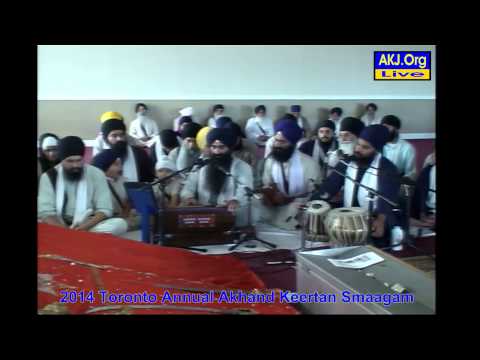 013 Toronto July 2014 Smaagam - Monday Morning Keertan - Bh, Amardeep Singh Jee