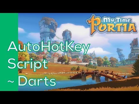 [My Time at Portia] Easy Knight Badges by using AutoHotKey