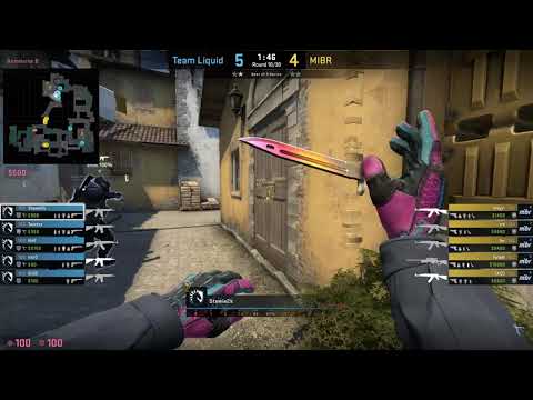 CS:GO POV Demo Liquid Stewie2K (25/22) vs MIBR (de_inferno)