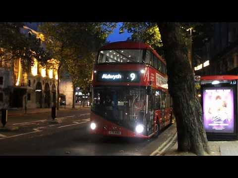 London Bus Route 9 at Aldwych