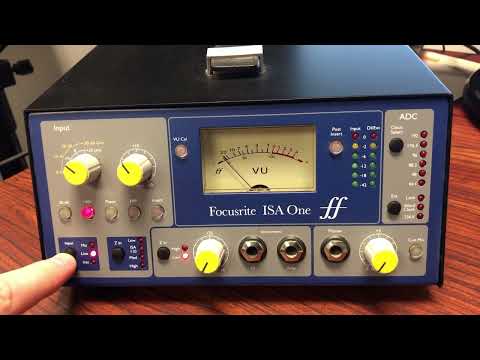 Focusrite ISA One Micpre Review. Purchase At The Amazon Link in Description.