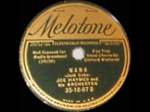 1934 Joe Haymes - Nana (Cliff Weston, vocal)