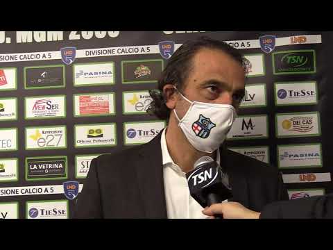Interviste del dopopartita MGM2000 vs LECCO Calcio a 5 - Maruccia