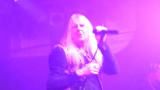 6. Dezember 2016 Saxon Solid Ball of Rock München Backstage