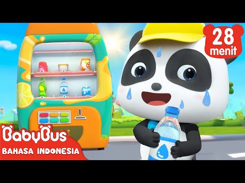 Minum Lebih Banyak Air Itu Bagus untuk Kami | Kebiasaan Baik Anak | BabyBus Bahasa Indonesia