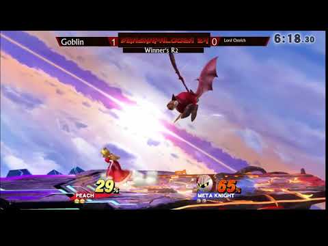 SmashaPalooza 24: Winners - Goblin (MetaKnightt) vs LordOstrich (Peach)