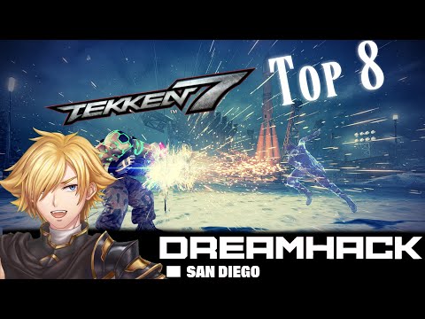Tekken 7 TOP 8 Dreamhack San Diego 2023 Feat. Shadow20z, RIB, Jackie Tran, PhiDX
