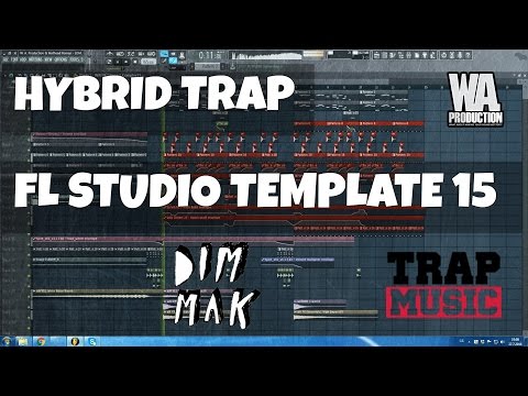 FL Studio Template 15: Autoerotique / DIM MAK Style Hybrid Trap Project (FREE FLP, Samples, Presets)