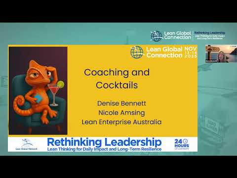 Coaching with Cocktails: Lean Thinking and Practice with a Twist