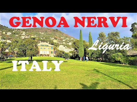 Liguria, Italy | Genoa Nervi - Part 3: Nervi Parks, Anita Garibaldi Promenade & the Train Station
