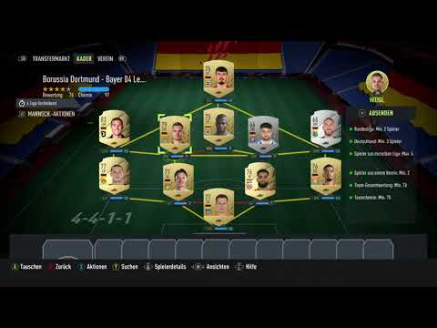 FIFA 22 - Top-Partien - Borussia Dortmund-Bayer 04 Leverkusen Lösung