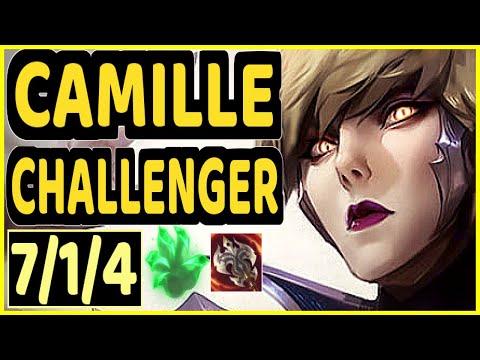 PAPRYZE (CAMILLE) vs IRELIA - 7/1/4 KDA TOP CHALLENGER GAMEPLAY - OC