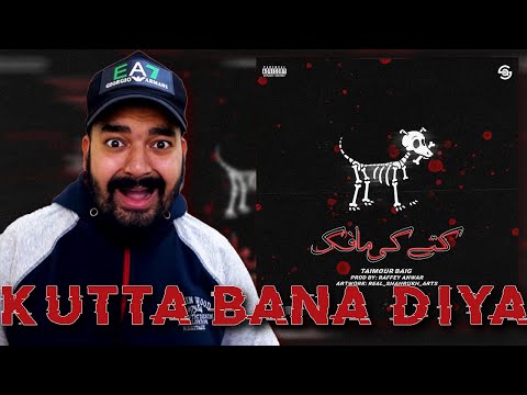 KUTTAY KI MAAFIQ - TAIMOUR BAIG | Prod. Raffey Anwar(Official Audio) | LEGIT REACT | REACTION VIDEO.