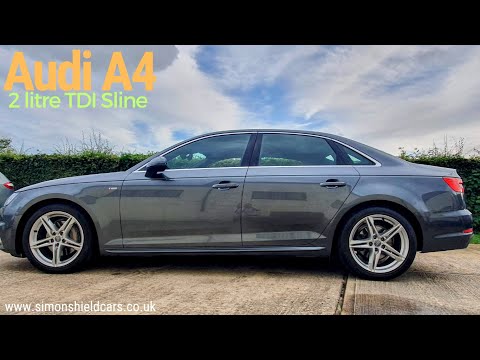 2016 Audi A4 2.0 TDI Sline saloon : Simon Shield Cars