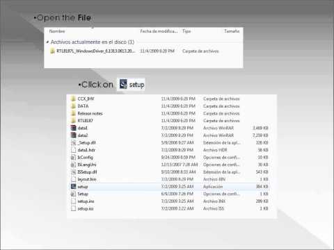 comment installer awus036h