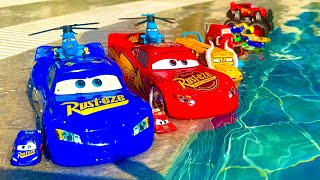 Download lagu Disney Pixar Cars toys Review | Lightning McQueen, Finn McMissile, Mack, Doc Hudson,Cruz Ramirez mp3