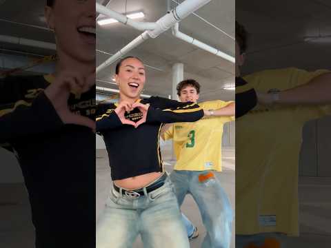 CONFESS YOUR LOVE VIRAL TIKTOK DANCE TREND 💛 Cadel and Mia #shorts #funny #tiktok