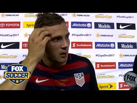 Jordan Morris reacts after scoring emotional game-winning goal | 2017 CONCACAF Gold Cup