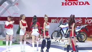 พริตตี้โชว์ บูธ Honda ในงานมอเตอร์โชว์ (2023)