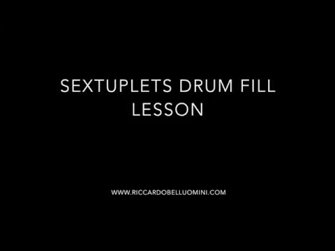 Sextuplets Drum Fill Lesson