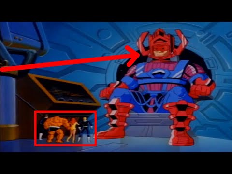 Galactus tells Terrax's origin story | Fantastic Four Animated Series Easter egg (1994)