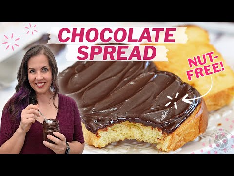 Easy Homemade Chocolate Spread (Nut Free!!)