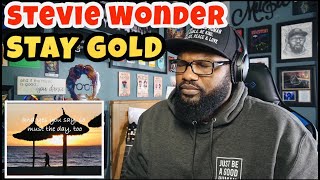 Stevie Wonder - Stay Gold | REACTION