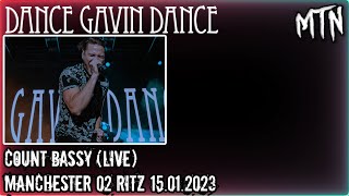 DANCE GAVIN DANCE - COUNT BASSY (LIVE) - MANCHESTER 02 RITZ - 15/01/2023